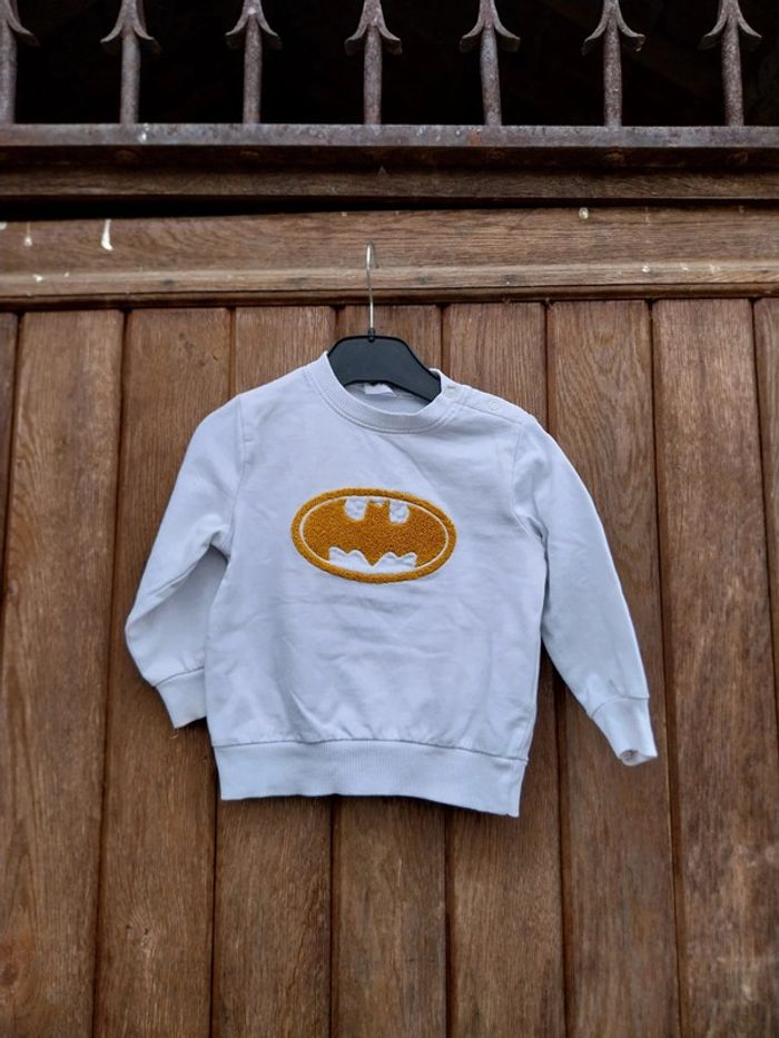 Pull batman bébé garçon 18 mois