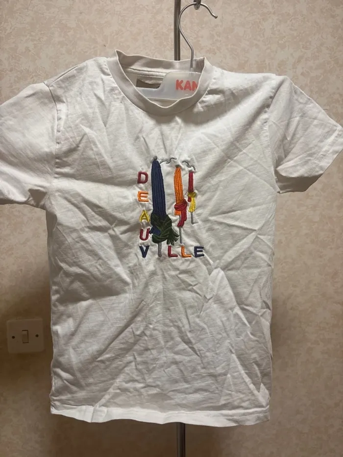 T shirt taille 10ans écrit Deauville marque Paul Lucas