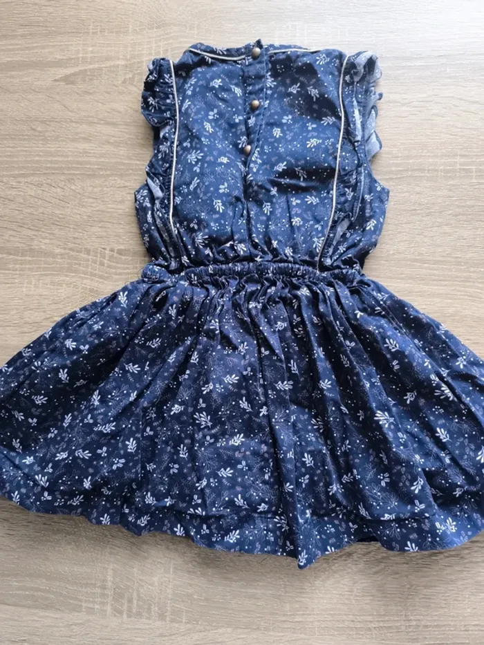 Robe été fleurie sergent major 4 ans - photo numéro 4