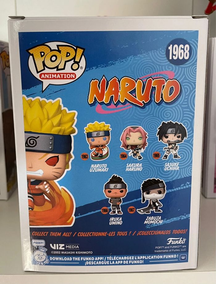 Funko Pop! 1968 - Naruto - Naruto Uzumaki - photo numéro 2