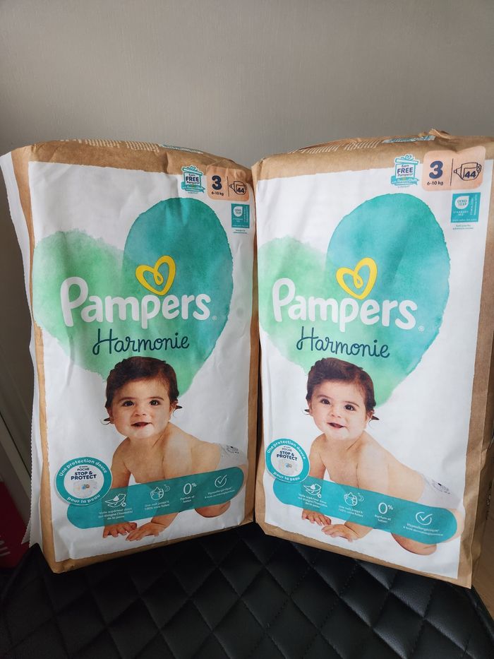 Lot de 2 paquets de couches