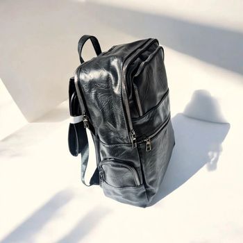 Sac à dos en cuir polyuréthane 40×30×20