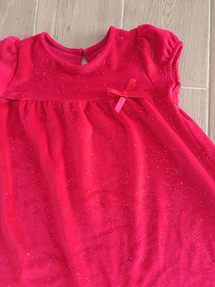 Robe rose pailletée pat et ripaton - photo numéro 2