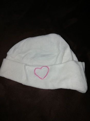 Petit bonnet bébé 3mois.