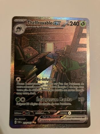 Carte pokemon Theffroyable ex Alternative
