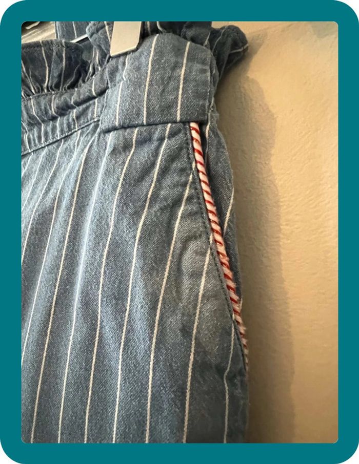 Jean large taille haute 10 ans - Carrément Beau - à transformer