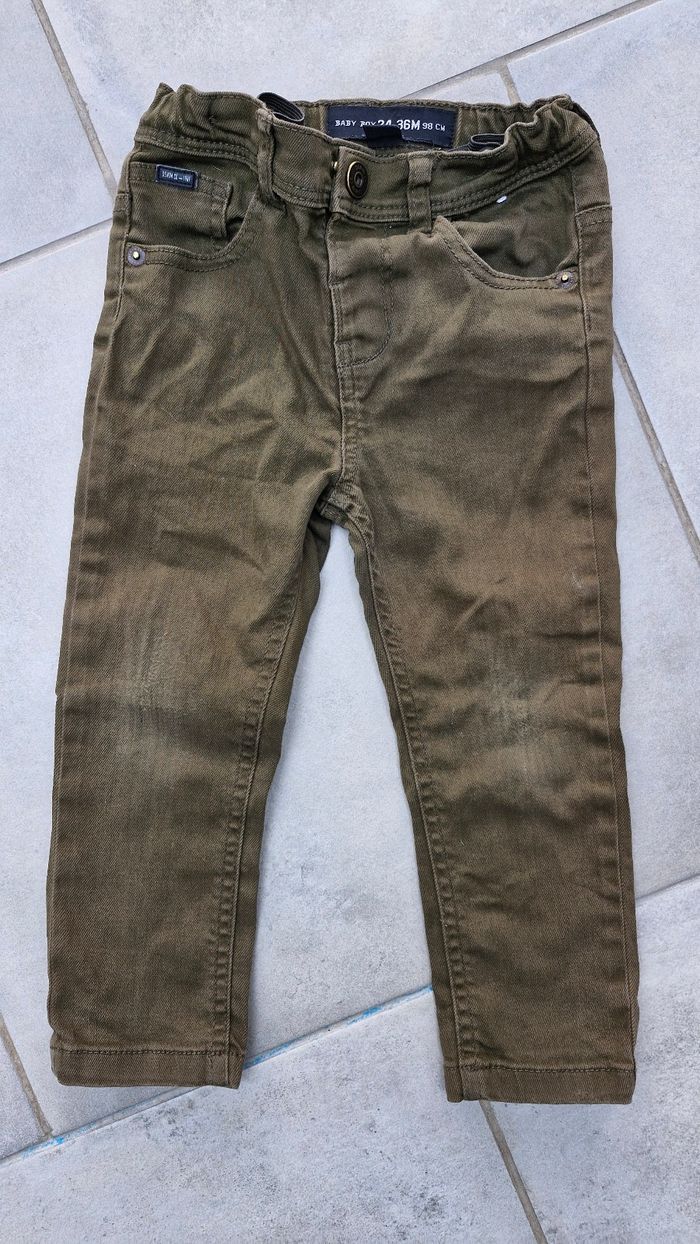 Jeans kaki garçon 24-36 mois