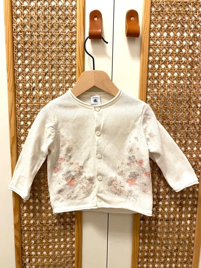 Gilet à fleurs