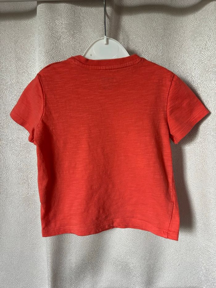 T-shirt saumon 24 mois 86 cm Kiabi - photo numéro 4