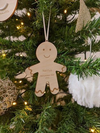Ornement Noël à personnaliser