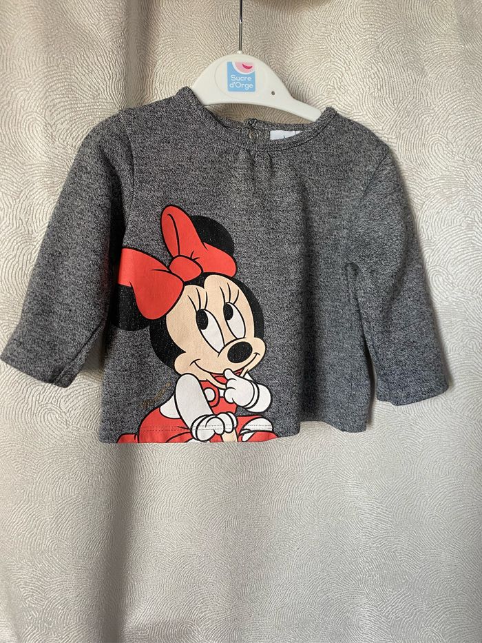 Pull sweat d’été Minnie 9 mois Disney