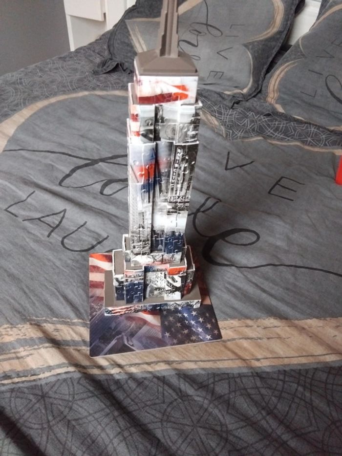 Puzzle 3d empire state building