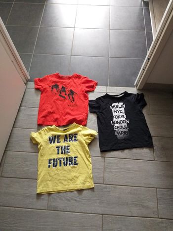 Lot t-shirt 4/5ans