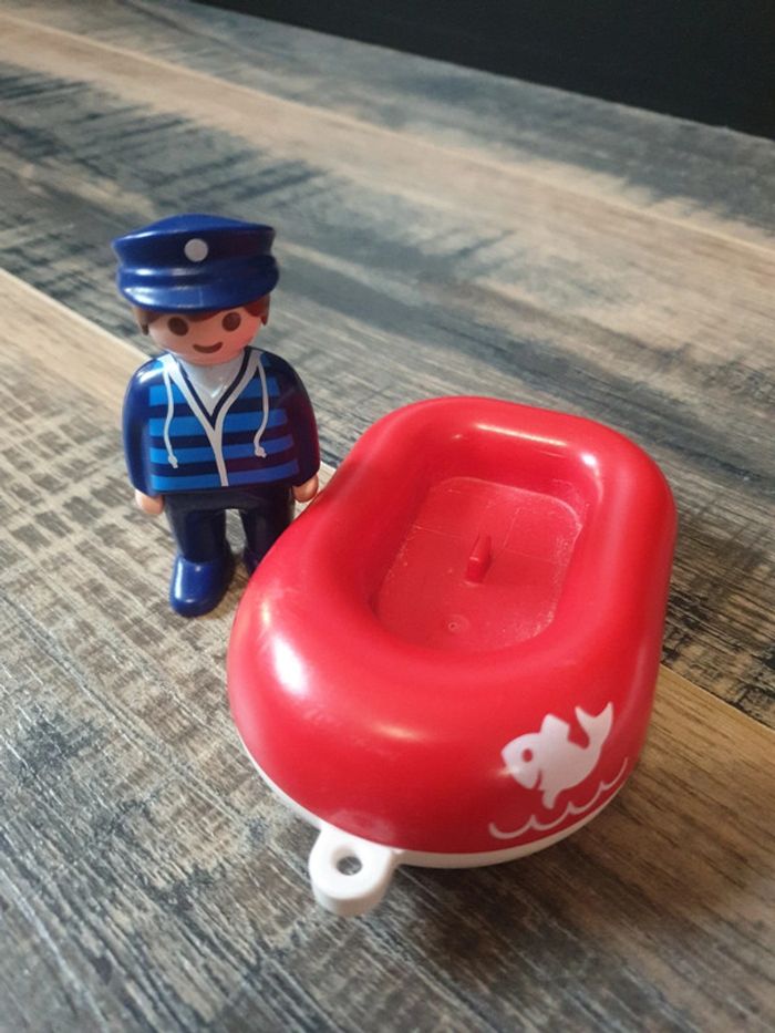 Playmobil 123 bateau et marin - photo numéro 4