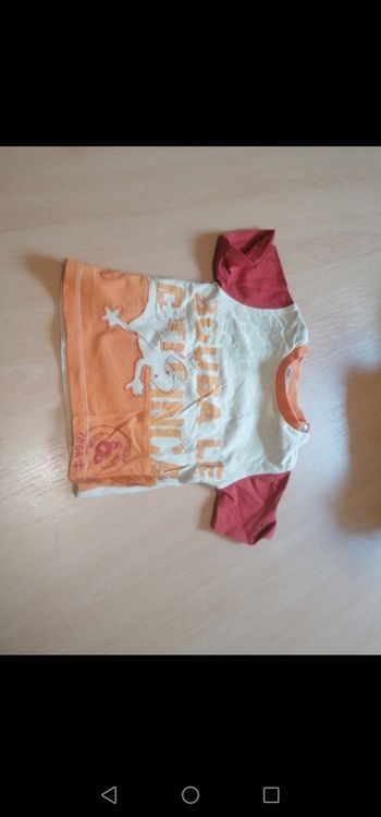 Tee-shirt bébé manche courte