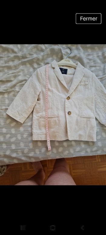 Costume zara 2 3 ans