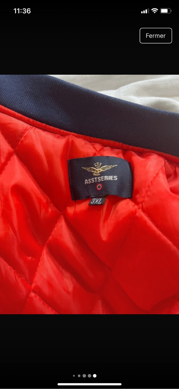 Bombers asstseries Dragon ball Capsule corp taille XL - photo numéro 5