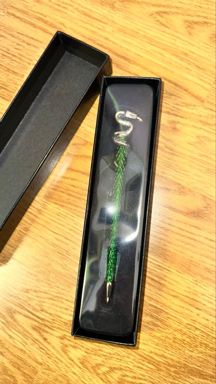Stylo Harry Potter Slytherin neuf - photo numéro 5