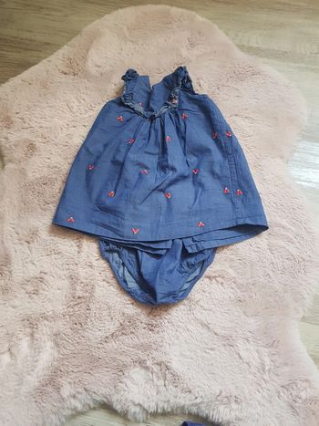 Robe et bloomer jacadi 6 mois