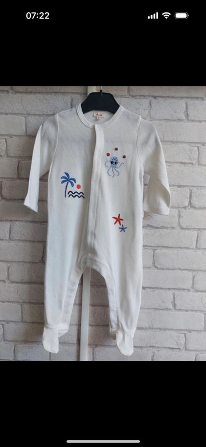 Pyjama 100% coton Catimini taille 12 mois