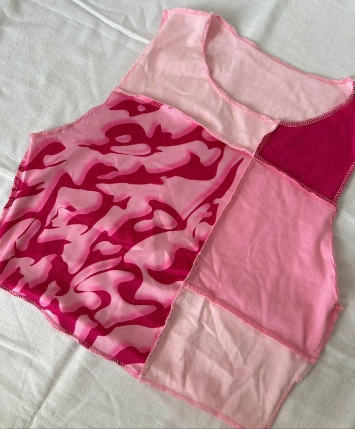 Crop Top Rose - photo numéro 2