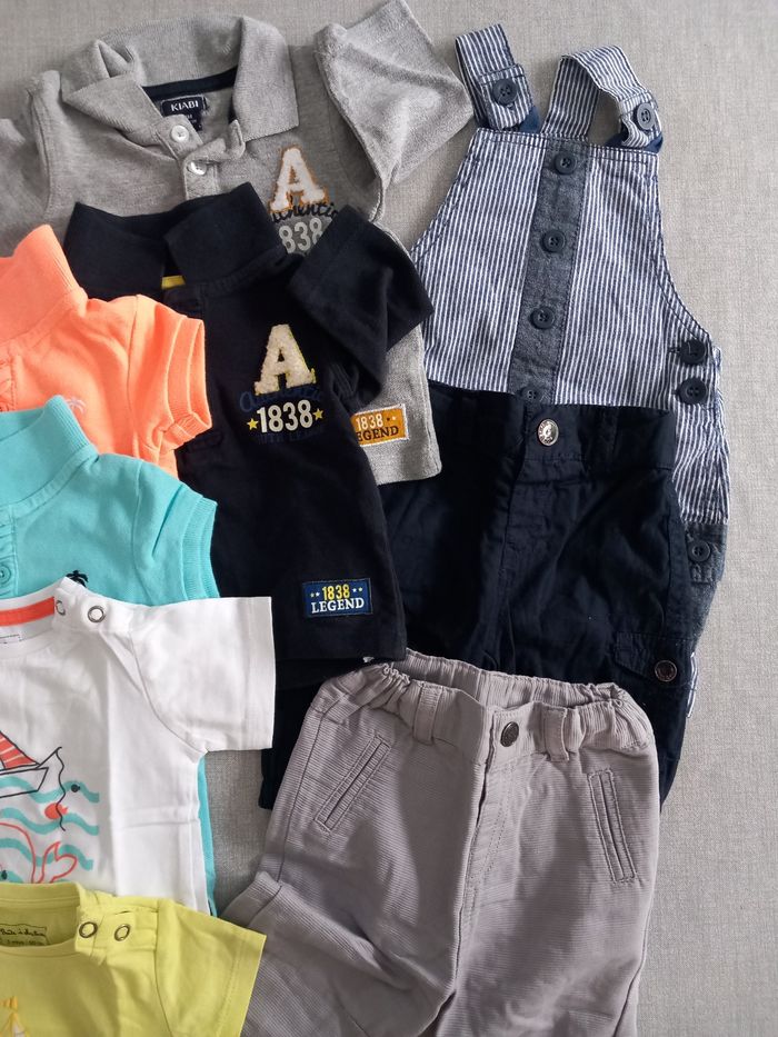 Lot 9 vêtements 1 à 3 mois état neuf - photo numéro 3