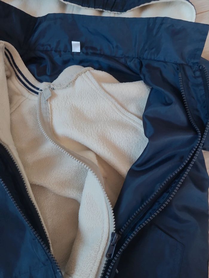 parka manteau 2 en 1 garçon 👦 18 mois - photo numéro 7