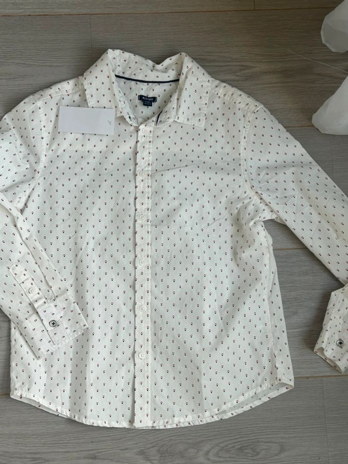 Chemise blanche à motif - photo numéro 2