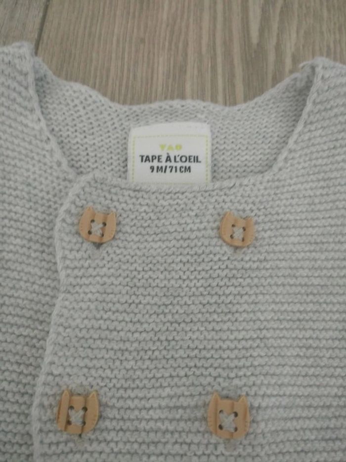 Gilet Tape à l'oeil taille 9 mois - photo numéro 2