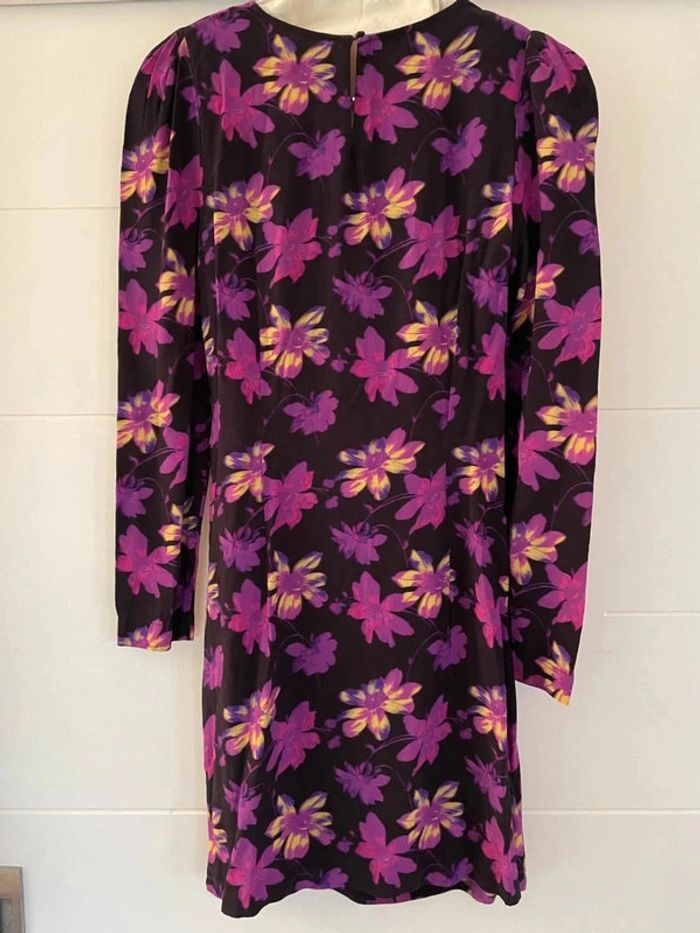 Robe fleurie fuschia Maje T1 - photo numéro 4