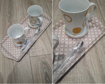 Ensemble Tasses + plateau