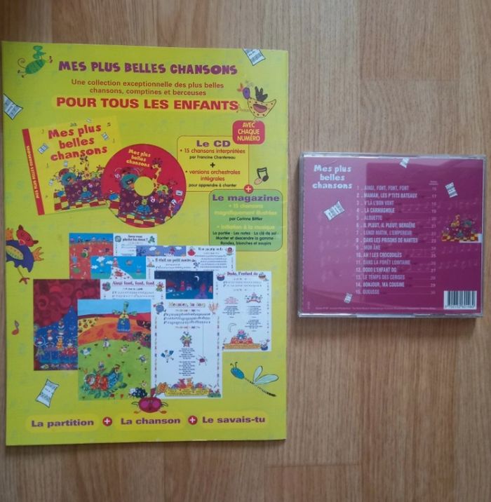 CD et sont livre de chansons - photo numéro 5