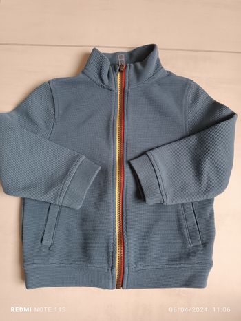 Gilet manches longues