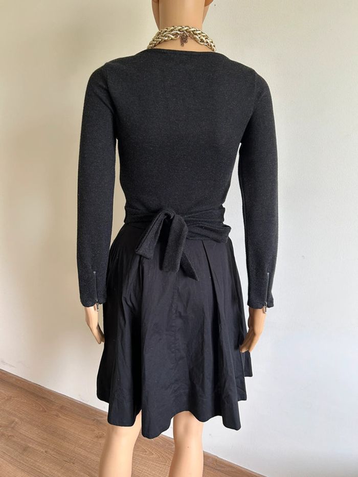 Robe d’hiver grise foncée noire neuve Naf Naf taille XS - photo numéro 7