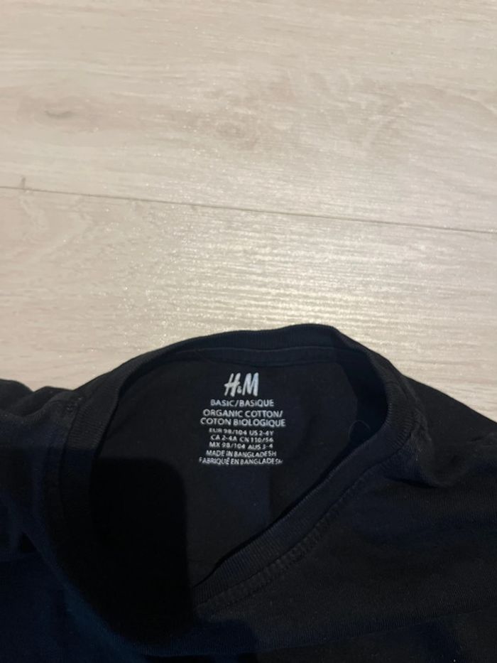 T shirt manches longues noir - photo numéro 2