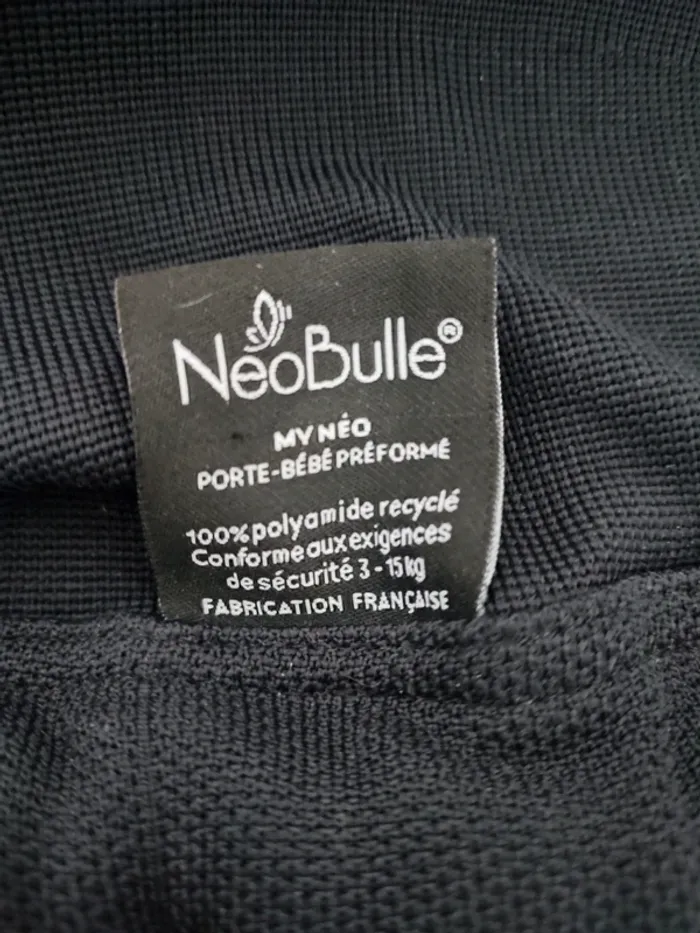 Porte bébé My Néo noir Neobulle - photo numéro 6