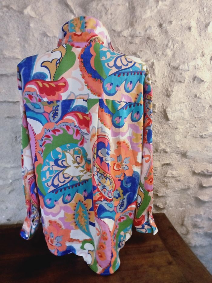 Chemisier a fleurs - photo numéro 7