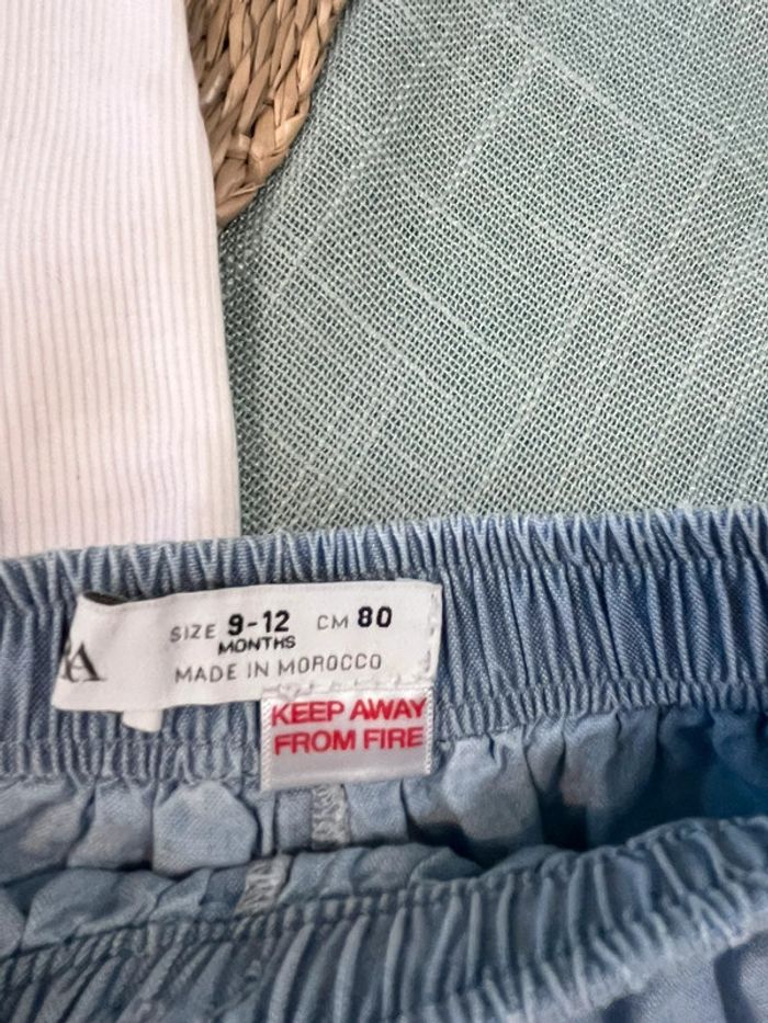 Ensemble taille 9-12 mois 80 cm Zara - photo numéro 3