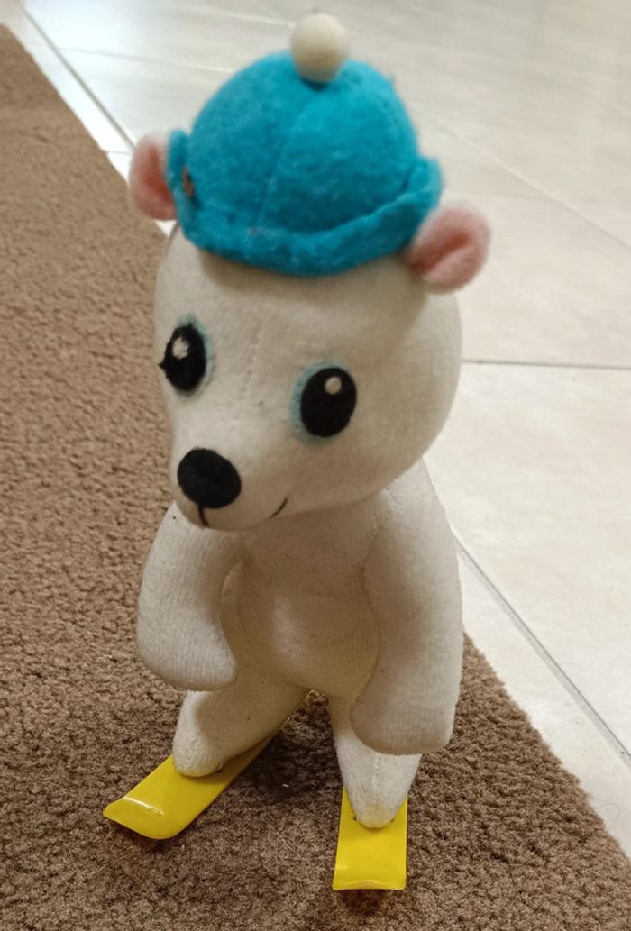 Peluche ski ours