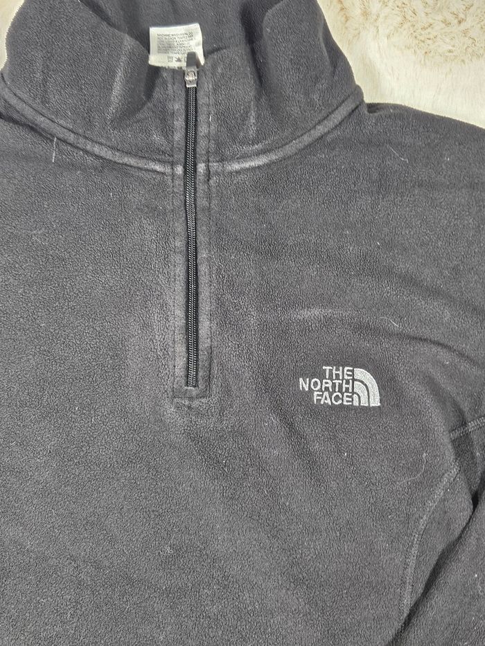 Zip Polaire The North Face Noir - photo numéro 2