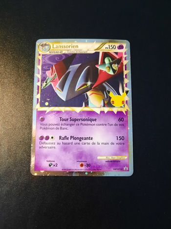 Carte Pokémon Lanssorien Prime Promo SWSH132 Célébrations 25ans Epée et Bouclier fr