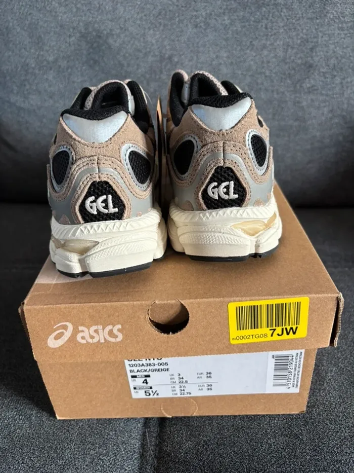 Asics gel NYC noir / greige 36 - photo numéro 4