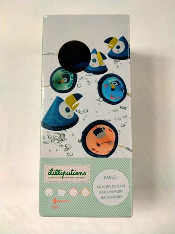 Memory de bain les lilliputiens