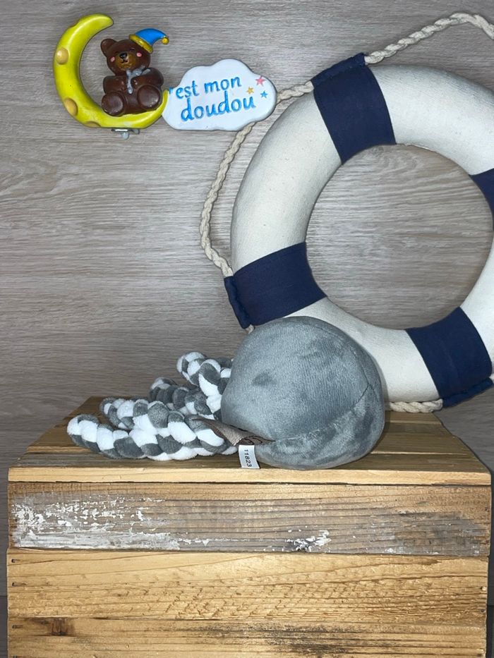 NT87 doudou pieuvre 🐙 nattou - photo numéro 2