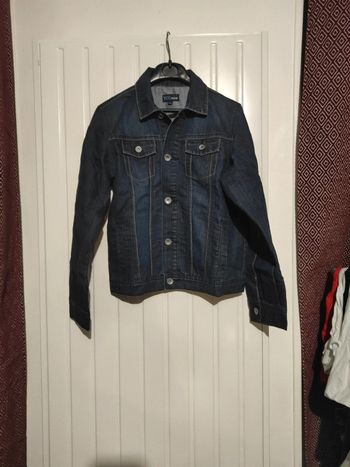 Veste jeans YCC garçon 12 ans bleu nuit