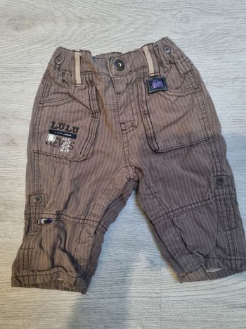 Pantalon taille  6 mois de sergent major tres bonne etat