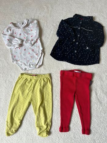 Lot de 2 ensembles 9 mois