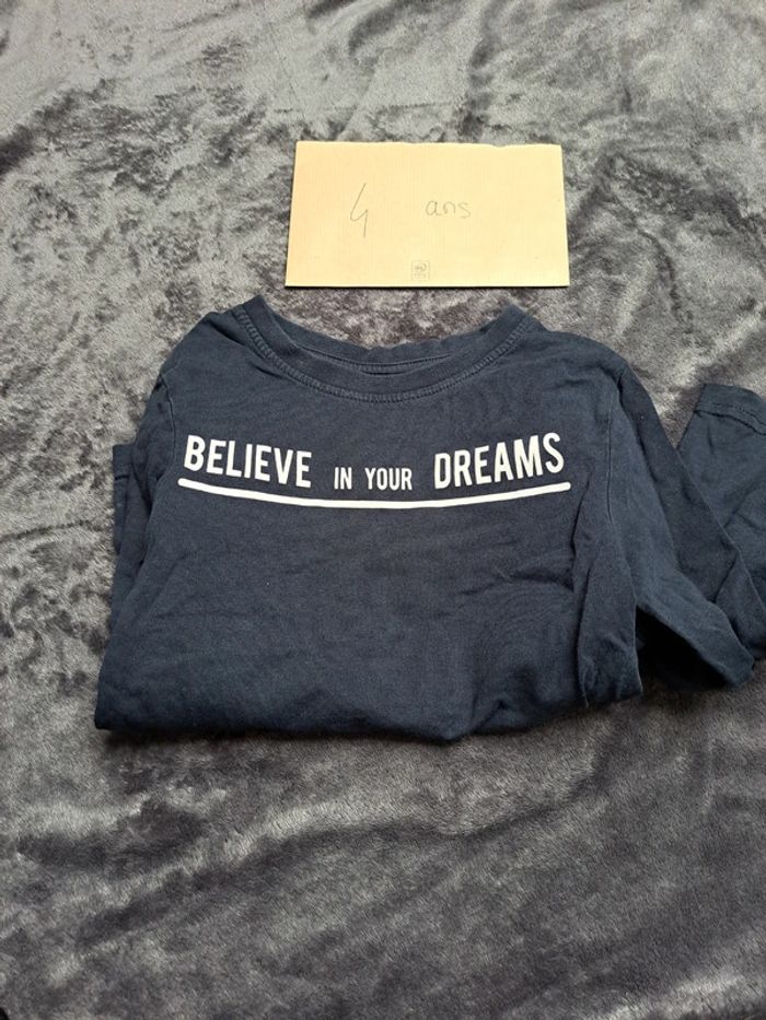 T-shirt 4 ans