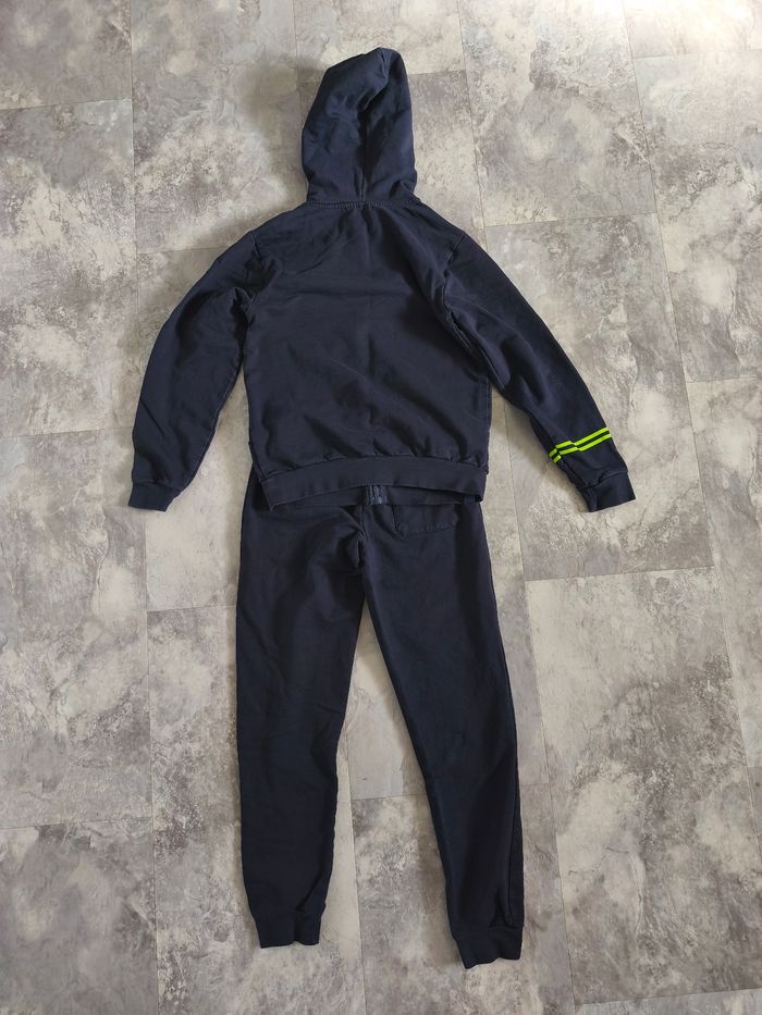 Survêtement bleu marine Sergio Tacchini taille 10 ans - photo numéro 4