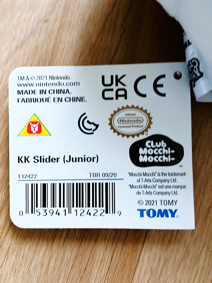 Lot Revendeur 4 Peluche Slider Animal Crossing Club Mocchi Mocchi - photo numéro 3